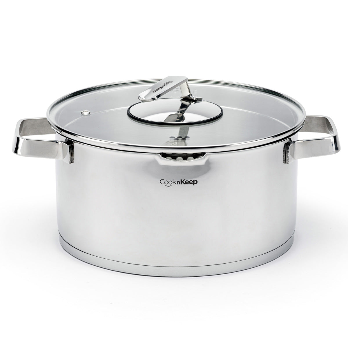 Çelik Tencere 6L 24 cm