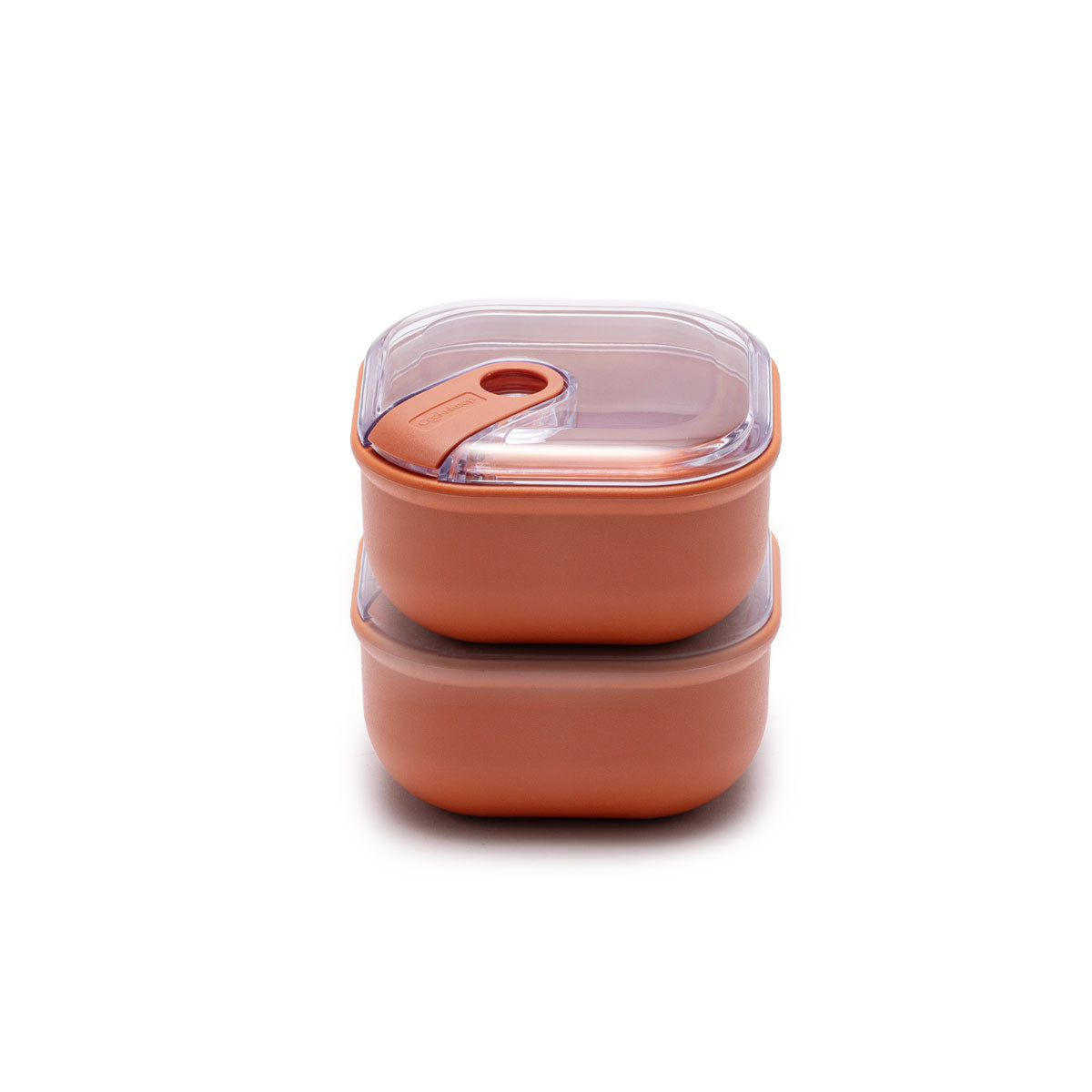 Pull Box Kare Saklama Kabı 425ml 2'li Set