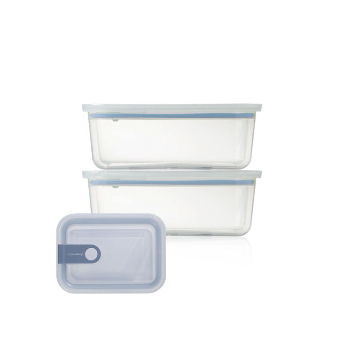 Pull Box Şef Dikdörtgen 750 ml Şeffaf – 1 Alana 1 Bedava