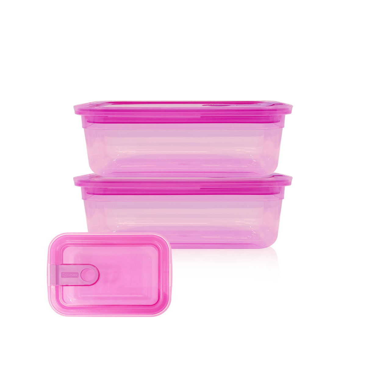 Pull Box Şef Dikdörtgen 750 ml Fuşya – 1 Alana 1 Bedava