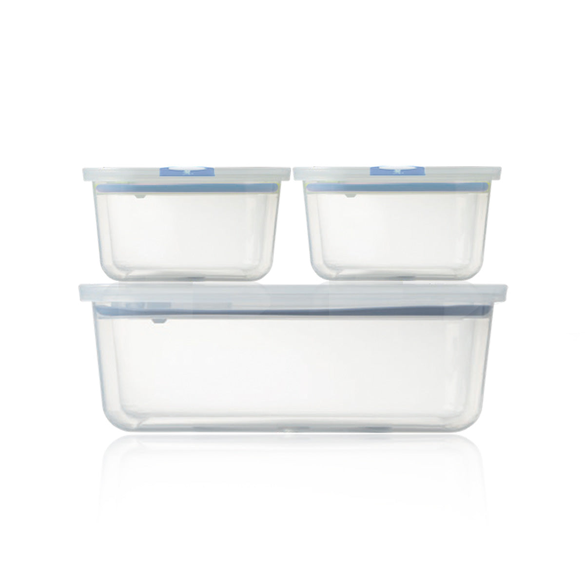 Pull Box Şef Dikdörtgen 3'lü Set