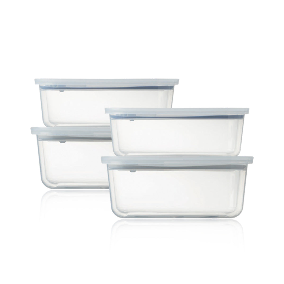 Pull Box Dikdörtgen 4'lü Set