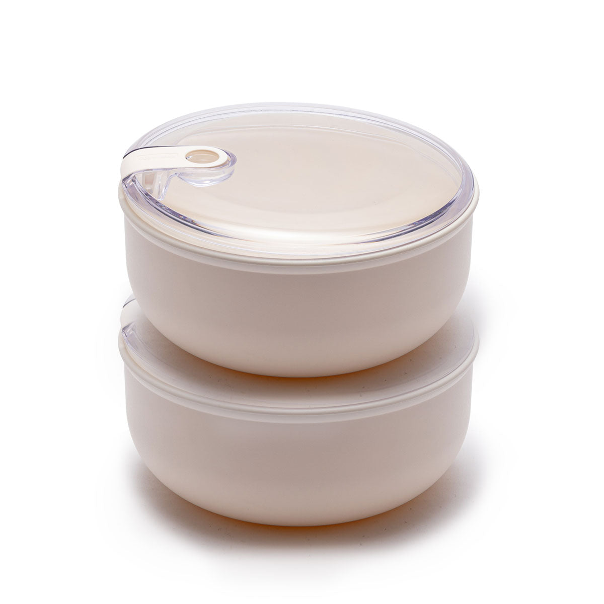 Pull Box Yuvarlak Saklama Kabı 1.8L 2’li Set