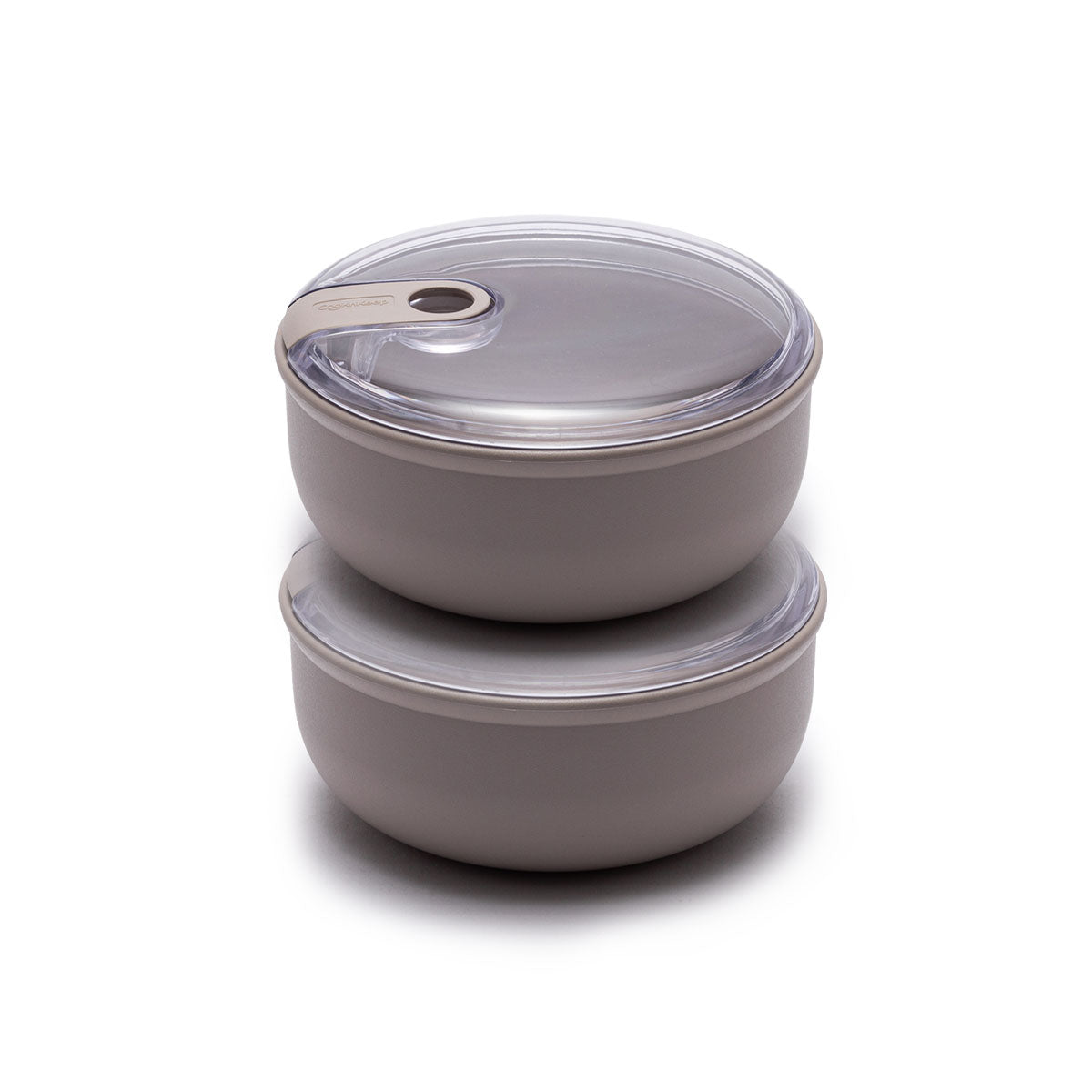 Pull Box Yuvarlak Saklama Kabı 750ml 2’li Set