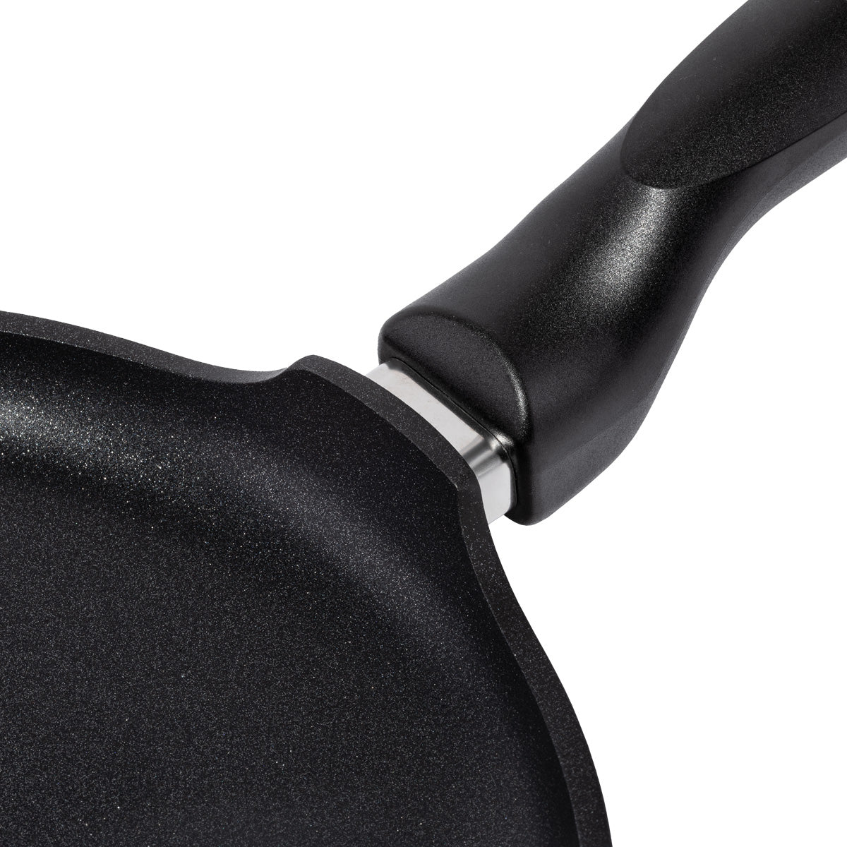 Spatula ve Siyah Inci Krep Tavası