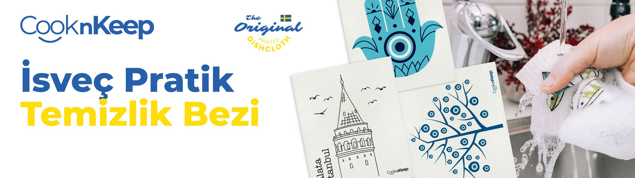 İsveç Pratik Temizlik Bezi Serisi