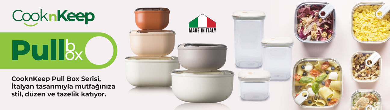 Pull Box Saklama Kabı Serisi