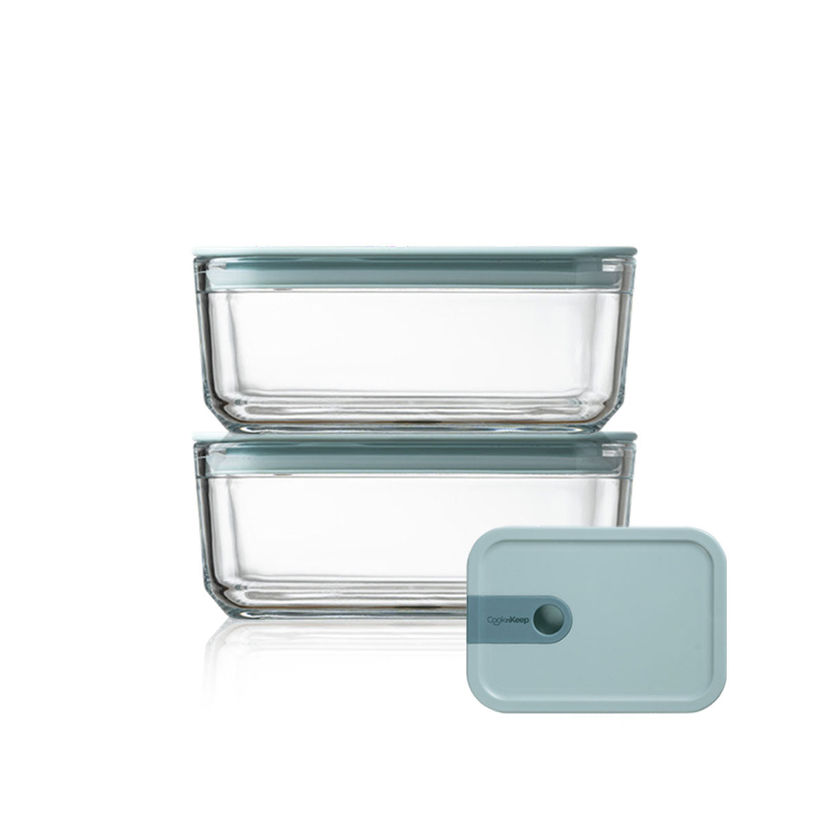 Pull Box Chef Vakumlu Cam Saklama Kabı 750 ml  – 1 Alana 1 Bedava