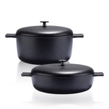 Siyah Inci Tencere 2’li Set-1