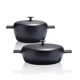 Siyah İnci Tencere 2’li Set-2