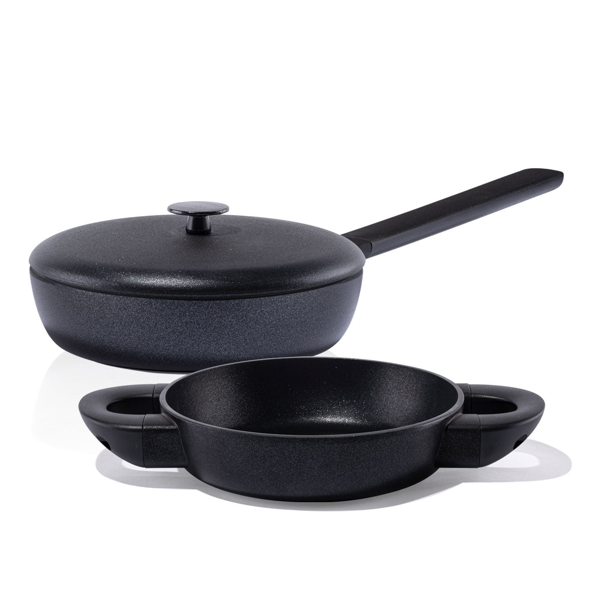 Siyah Inci Kapak Sahan ve Tava 20 cm